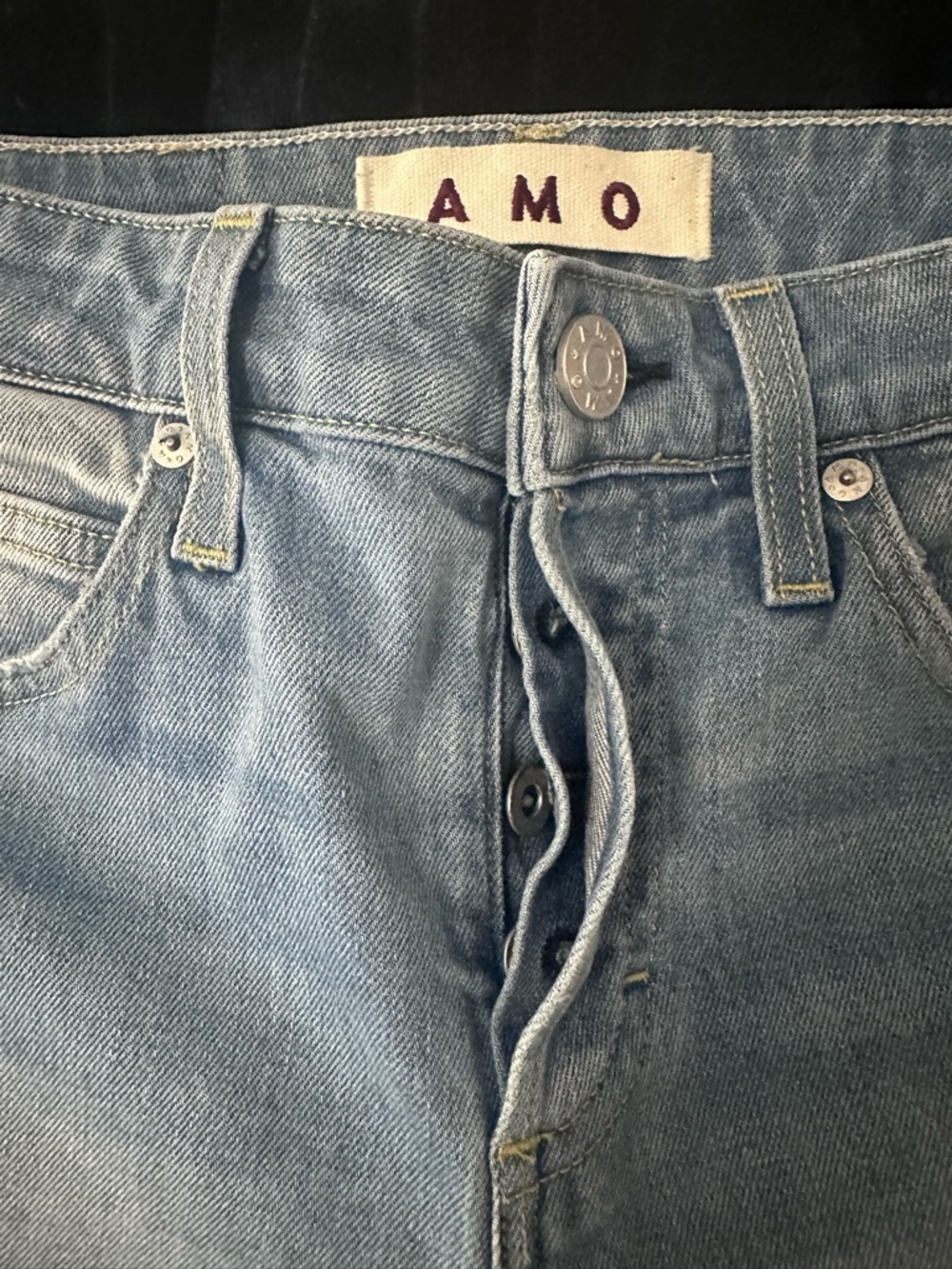 AMO Light Blue Relaxed wonen’s Jeans